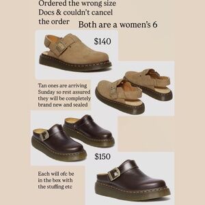Brand New boxed Doc Martens READ DESCRIPTION FOR SHIPPING